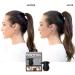 Kitsch PONYFULL Ponytail Volume Enhancer - Dark Brunette/Black - Volumizing Tool for Fine Hair - Adds Volume & Lift - Perfect for Daily & Occasional Styles - Buy Online on GoSupps.com