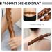 Beaupretty Wooden Rolling Stock Massage Tool - Acupunctive Back Scratcher & Gua Sha Accessories for Muscle Relief | International Shipping Available - Buy Online on GoSupps.com