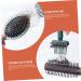 Mipcase 2 pi ces Nettoyeur Peigne et Brosse Cheveux Pratique Outil pour liminer Poils et R sidus Compact pour Usage Salon et Maison - Buy Online on GoSupps.com