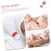 ADOCARN 2 pcs Fluffy Bath Powder Containers - Compact & Refillable Makeup Holder for Baby, Kids, and Adults - Buy Online on GoSupps.com