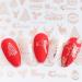 Christmas Nail Stickers 9 Sheets Self-Adhesive Nail Decal Snowflake Snowman Santa Claus Tree Elk Rose Gold Winter Nail Art Decoration Design Supplies - Buy Online on GoSupps.com