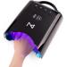 M - NEO 78W Cordless Nail Curing Lamp | Rechargeable 4 Timer Settings Auto Sensor Fits All Hand Sizes | Black - Buy Online on GoSupps.com