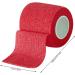 Sports Tape for Athletes - Non-Sticky Easy to Tear First Aid Injury Wrap for Fingers Ankles and Wrists - 1.97in x 14.75ft - Red - Buy Online on GoSupps.com