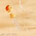 Reusable Children Beverage Water Bottle Straw Lid Water Bottle with Straw Lid Spill Proof Water Bottle Straw Cap Bottle Cap Spout Adapter with Straw No Spill Silicone Water Bottle (Orange *1) - Buy Online on GoSupps.com