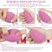 6Pcs Professional Beauty Sponge Blender Set - Retro Color Makeup Sponges for Flawless Foundation & Powder Application - Wet & Dry Use - AUAUY - Buy Online on GoSupps.com