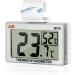 LXSZRPH Reptile Hygrometer and Thermometer High LCD Display Digital Reptile Tank Hygrometer Thermometer with Hook and Loop Temperature Humidity Meter Gauge for Reptile Tanks Terrariums Vivariums (1 pack)