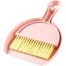 Mini Hand Broom Multifunctional Compact Mini Dustpan Brush Set Sturdy for Office (Pink) - Buy Online on GoSupps.com