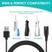 Charger for Clinique Water Flosser replacement Charging Cable Water Flosser Chargers for Waterpik Models Charger Cable USB Power Cord Replacement Compatible with Water Flosser for Waterpik - Buy Online on GoSupps.com