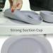 Baby Weaning Set | Toddler Feeding Set | Suction Plate Cup Bowl Spoon Fork Snack Cup Lid | Silicone & Wood Materials (Grey) - Buy Online on GoSupps.com
