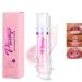 Lip Plumping Booster Spicy Lip Lipstick Lifter Gloss Hydrating Volumizes High-Shine Lip Plumping Lip Glass Mirror Lip Makeup Lip Glaze Plump & Pout Lip Plumper for Women Girls (02)