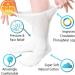 Comfort Finds Diabetic Crew Socks 10-13 - Breathable Cotton, Non-Binding Top Design - Pain Relief for Swollen Feet (White, 12 Pairs) - Buy Online on GoSupps.com