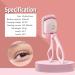2PCS Heated Eyelash Curlers - Electric Curlers for Long-Lasting Curls Dual Temperature Portable & Rechargeable - Pink - Buy Online on GoSupps.com