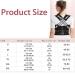 Adjustable Back Posture Belt Office Home Gym Unisex Improve Spine Clavicle Brace Posture Vest Back Posture Corrector Belt 1PC L - Buy Online on GoSupps.com