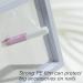 LIGHT RAIN Press on Nail Packaging Set - Salon Storage Box Kit with Floating Frame Case, Display Cards, Strong Tape, and OPP Bags - 14 Pack - Buy Online on GoSupps.com