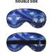 SSIMOO Blue Honduras Flag Sleep Mask | Adjustable & Breathable Eye Mask for Comfortable Sleep | Fashionable Travel Accessory - Buy Online on GoSupps.com