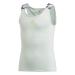 adidas Girls Keyhole Tank Top Girls Tank Top 128 Dshgrn/Shoyelasthan