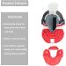 ThreeWOT Fencing Epee Mask 350N CE Certified Protective Gear with Storage Bag - Large Detachable - Buy Online on GoSupps.com