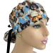 French Bulldog Print Scrub Hat | Unisex Surgical Cap for Nurses & Doctors | Tie Back Working Cap - Buy Online on GoSupps.com