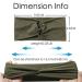 Artilady Boho Headbands 6 Pack for Women - Wide Elastic Hair Bands for Workout & Sports - Non-slip & Breathable - Sunset Color - Buy Online on GoSupps.com