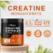 Shop Pure Creatine Monohydrate Capsules 270pcs for Enhanced Muscle Mass & Strength | International Shipping Available - Buy Online on GoSupps.com