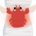Intoypad Microwavable Menstrual Heating Pad - Cute Lobster Plush Warming Pillow - Buy Online on GoSupps.com