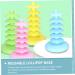 Zerodeko 2pcs Lollipop Stand Cake Display Cakesicle Stand Acrylic Cake Stand Party Lollipop Holder Cake Holders Stands Cake Pop Display Lollipop Tree Base Adjustable Pp Material - Buy Online on GoSupps.com