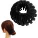 Birds Nest Hair Clips Bird Nest Velvet Magic Hair Clip Bird Nest Hair Clips Velvet Expandable Hair Bun Maker | Three Rows Of Teeth Styling Hair Clips Hair Styling Accessories for Making Ponytail - Buy Online on GoSupps.com