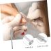 Mikinona Nail Polisher Electric Tool Nail Glazing Drill Nail Art Drill Bit Nail Beauty Tools Nail Grinding Head Nail Polishing Shape Tools Manicure Grinding Head Nails Gel Remover Plastic - Buy Online on GoSupps.com