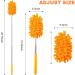FCSHFC Chenille Feather Duster Anti-Static Dusters for Cleaning Extendable Bendable Washable Mini Dusters for Car Computer Fan Furniture(Gray) - Buy Online on GoSupps.com