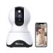 Pet Camera, Vimtag 1080P Pet Cam,360 Pan/Tilt View Angel with Two Way Audio, Dog Camera with Phone APP, Motion Tracking Alarm,Night Vision,24/7 Recording with Cloud/Local SD, Smart Home Indoor Cam AWhite