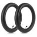 2-Pack 12.5 x 2.25 Scooter Tire Tubes 12  x 2 " CR202L-A60 Angled Valve Stem Heavy Duty 12" Bike Tubes Compatible with Most 12.5 X 1.75/2.25" 12 1/2 x2 1/4 Kid Bike Tubes/Scooter Inner Tubes