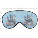 Sea Cat Diver Fish Eye Mask | Funny Soft Blindfold for Sleep & Travel | Adjustable Strap Night Eyeshade - Buy Online on GoSupps.com
