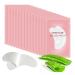 100 Pairs Eyelash Extension Under Eye Gel Pads  Natural Eye Patches for Lash Extensions with Collagen Aloe Vera Hydrogel  Lint Free Gel Eyelash Extension Supplies Tools