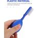 Healeved 3pcs Portable Tooth Cleaning Brushes - Durable Plastic Prison Toothbrushes for Effective Oral Care - Buy Online on GoSupps.com