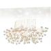 Didiseaon Crystal Hair Comb Wedding Hairpin Rhinestone Headpiece Bridal Hair Accessory Bridal Hair Clip Crystal Headpiece Hair Clips Pearl Hair Comb Bride Metal Hair Accessories - Buy Online on GoSupps.com