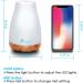 300ML Remote Control Essential Oil Diffuser and Aromatherapy Humidifier with 7 Color LED Lights - Perfect for Bedroom, Office, House, Kitchen, and Yoga - Waterless Auto Shut-Off - Buy Online on GoSupps.com