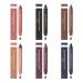 Crayon paupi res double embout - Couleur naturelle et modulable formule douce pour un usage quotidien anti-bavures et facile estomper (disponible en 6 teintes 2 g chacune) 6 Colors