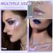 Buy Highlighter Makeup Palette #05 - Long Lasting Blue-Purple Shimmer for Face & Body Contour - Ideal Cheek Highlighter - International Shipping Available - Buy Online on GoSupps.com