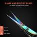 Bezox Curved Nail Skin Scissors - Precision Stainless Steel Manicure Tools for Tidy Care | Professional Nail Shaver & Small Rainbow Scissors for Women - Buy Online on GoSupps.com