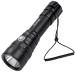 Wurkkos Scuba Diving Flashlight, Max 2000Lumen 4 Brightness, Rechargeable Dive Torch with SST40 LED, IPX8 Waterproof 150M Underwater LED Flashlight Submersible Cave Snorkel(5000K) 5000K White