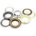 CRAFTMEMORE 1 inch Hole 10 Sets Grommets Eyelets with Washers for Leather  Tarp  Canvas (Gunmetal Black) - Buy Online on GoSupps.com