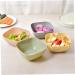 Cabilock 3pcs Fruit Tray Candy Nut Serving Dish Candy Container Salad Bow Mini Pink Candy Stand Food Grade Size 1 Pink - Buy Online on GoSupps.com