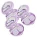 JECOMPRIS 3 sentences Contact lens container for eyes storage container Contact lens organizer cases Mass travel case for contact lenses case travel pp violet colored contact lenses bulk material lila 7.2x5.8x2cm