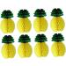 8pcs Ornament Plant Paper Pineapple Party Supplies Pineapple Decor Honeycomb Yellow 8PCS 20CM - Buy Online on GoSupps.com