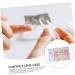 Buy Solustre 20 STK Contact Lens Container Set - Stylish Eye-Like Lens Pockets & Suction Rod for Safe Storage - Buy Online on GoSupps.com