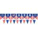 New Independence Day Party Disposable Tablecloth Plates Napkins Holiday Decorations Tablewares Independence Day - Buy Online on GoSupps.com