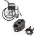 Walking Stick Rack for Wheelchair and Crutch Holder | Universal Electric Scooter Attachment - Buy Online on GoSupps.com