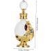 MUSISALY 1pc Peacock Essential Oil Bottle Perfume Dropper Bottle Home Perfume Bottle Glass Perfume Bottle Liquid Dispenser Glass Empty Holder Empty Perfume Bottle Women Perfume Bottle 3.1x10.5cm Golden - Buy Online on GoSupps.com