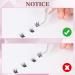 Cluster Lashes Natural Individual Eyelash Extensions Kit | 48 Pieces Faux Mink DIY Eyelashes with Glue and Tweezer | 0.07 C 10mm | False Lashes Ribbons Cluster - Buy Online on GoSupps.com