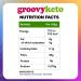 Bamboo Fiber Flour by Groovy Keto | 500g | Low Carb Baking Alternative | Ideal for Keto King Bread | EU Made - Buy Online on GoSupps.com
